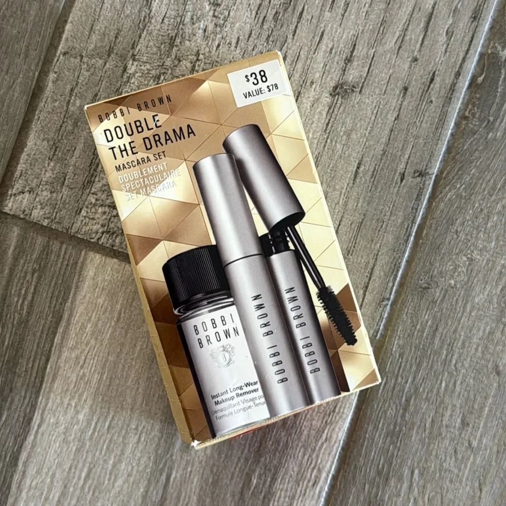 Bobbi Brown 2 mascara+Makeup Remover Set